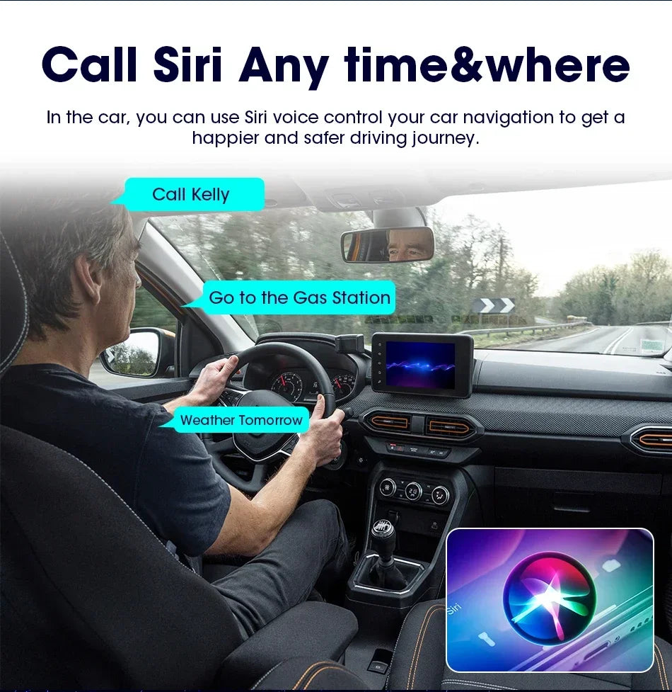 “Transform Your Drive: Mini Box Wired to Wireless CarPlay & Android Auto Adapter”